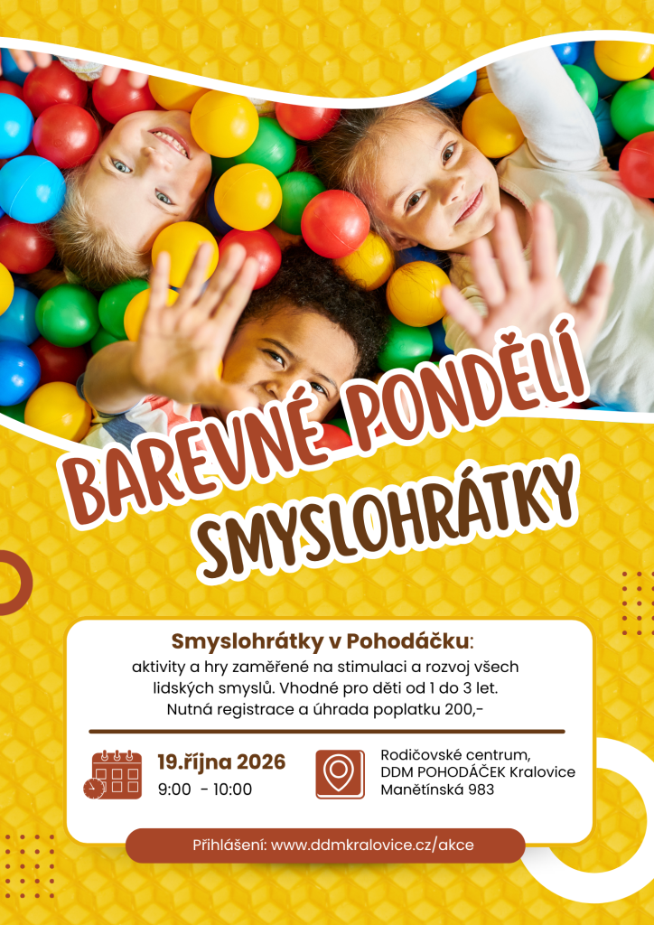 Barevné pondělí - smyslohrátky