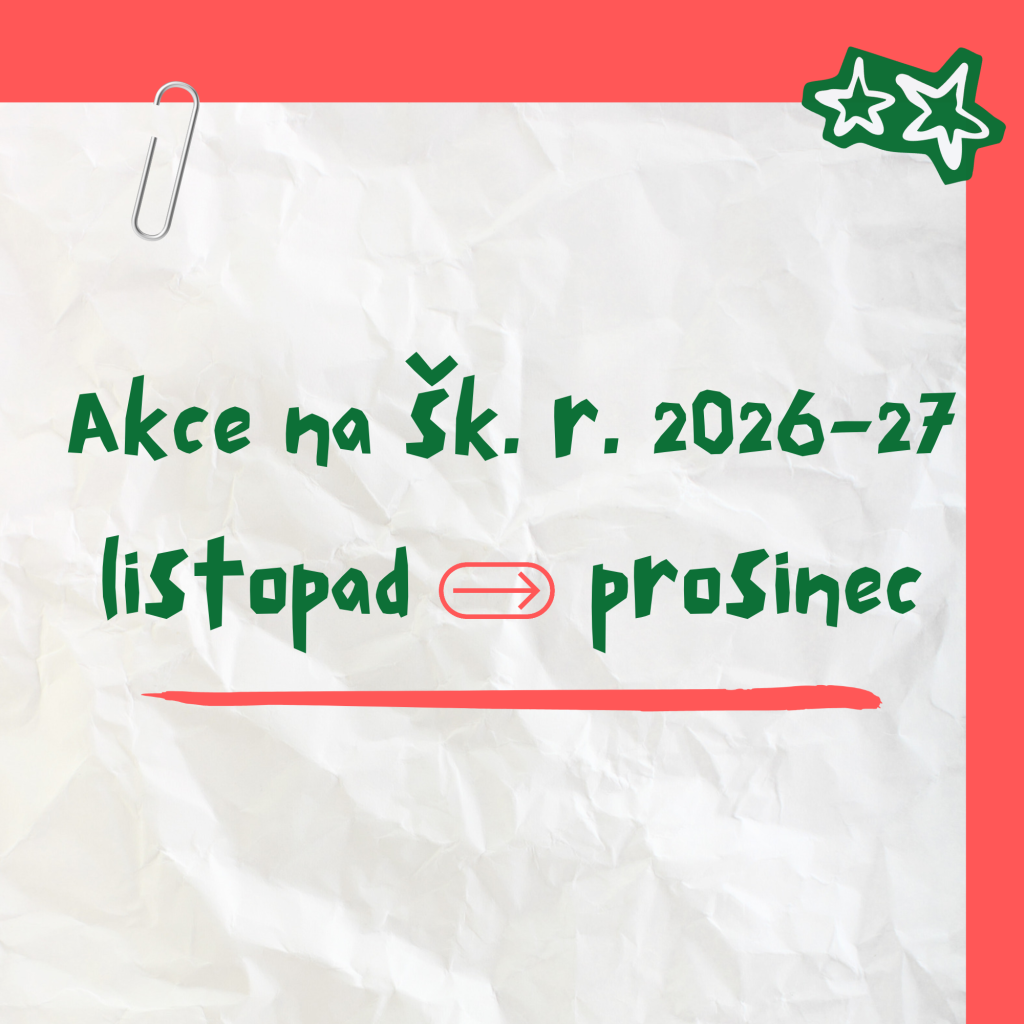 Akce na listopad - prosinec 2026