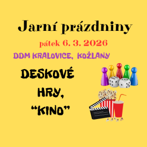 Jarní prázdniny - deskové hry a 