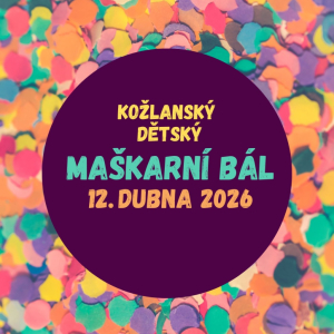 Dětský maškarní bál KOŽLANY