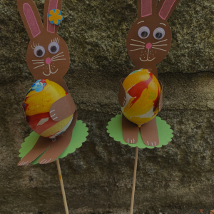 Velikonoční tvořivé odpoledne - zajíček s vajíčkem - PONDĚLÍ