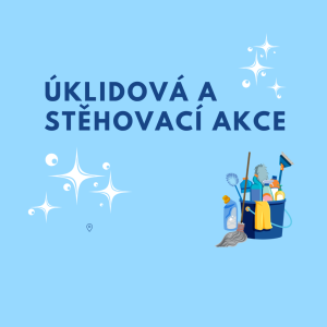 Úklidová a stěhovací akce